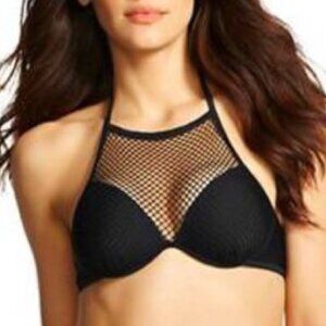 Xhilaration Mesh Bikini Top